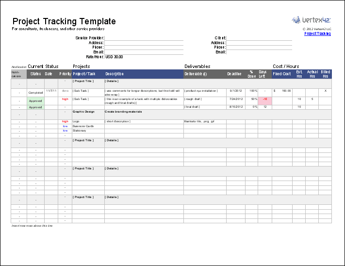 Document Tracker Template Excel Free Documents