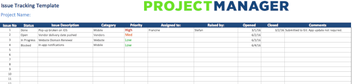 Simple Project Tracking Template from cdn.goskills.com