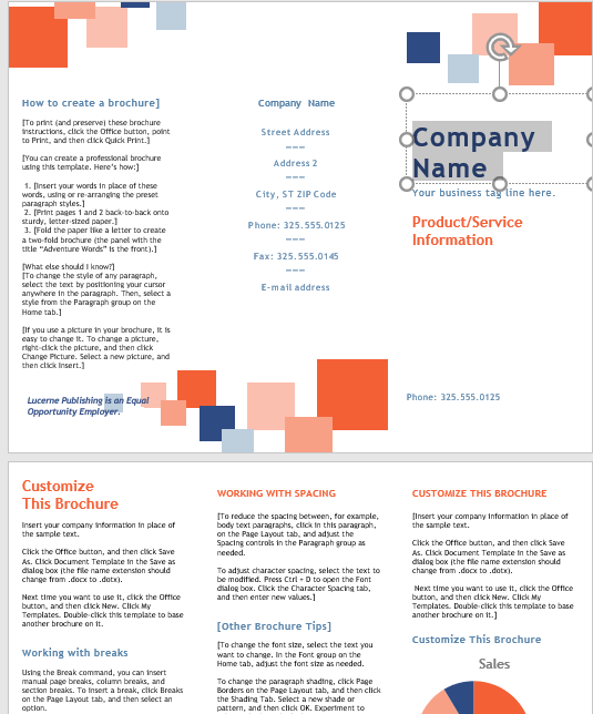 How To Make A Brochure In Microsoft Word Step By Step Tutorial