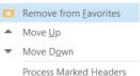 Outlook-remove-from-favorite