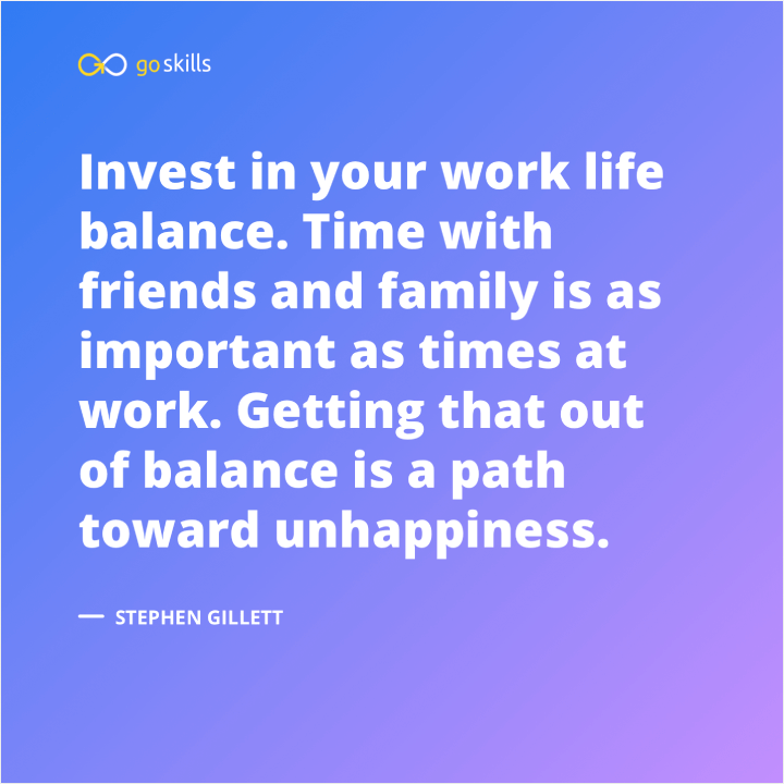 quotations about work life balance