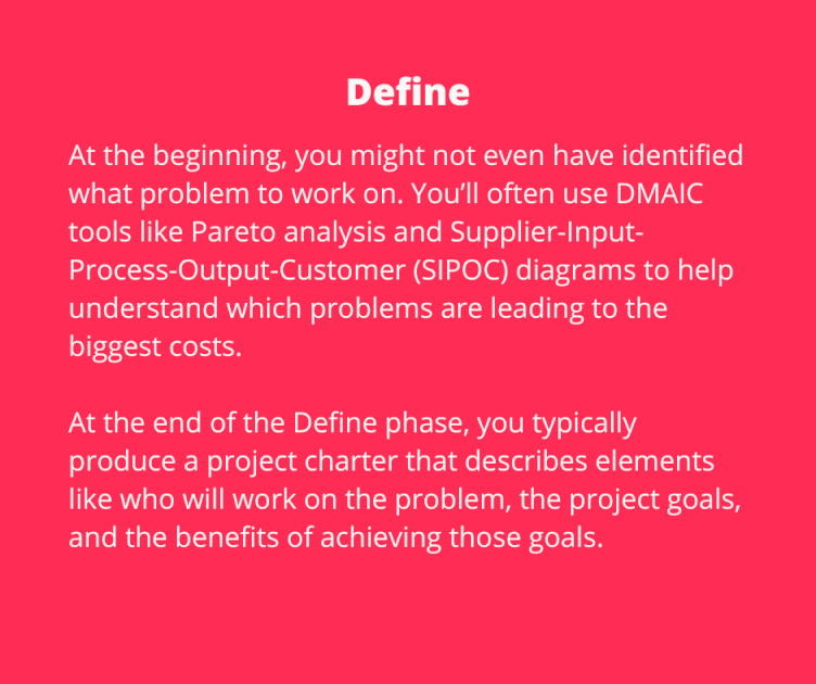DMAIC A Beginner's Guide to DMAIC Processes & Tools