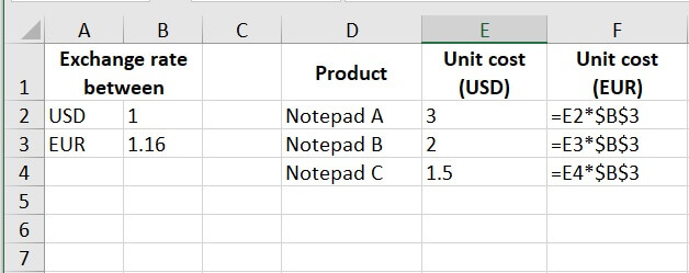 Relative Cell Reference Excel 2016 Lasopaideal 0662