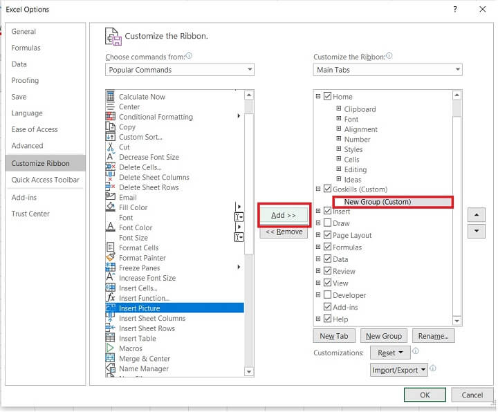 The Excel Ribbon | GoSkills