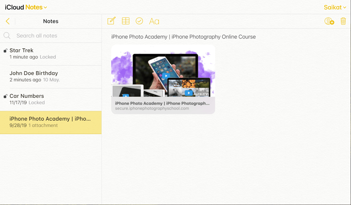 best mac app for note taking in class