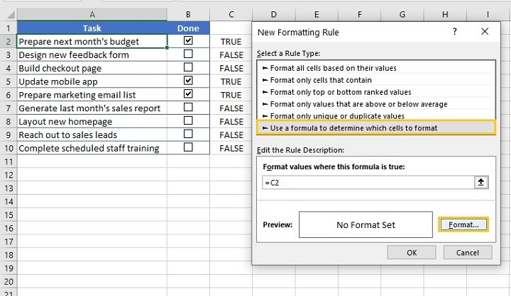 checkbox in excel for mac