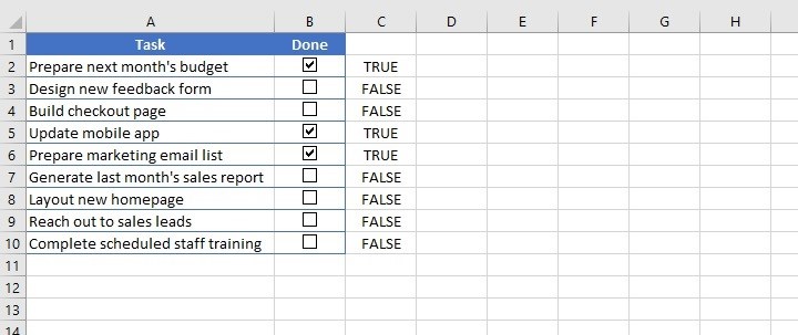 excel for mac add checkbox