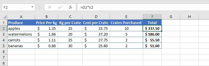 How to Multiply in Excel | GoSkills