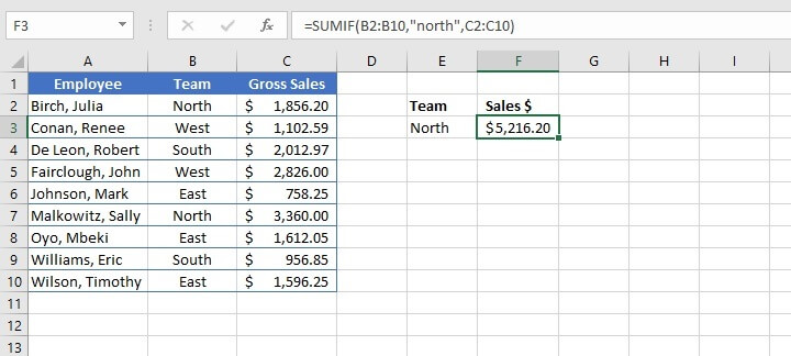 sum match excel for mac