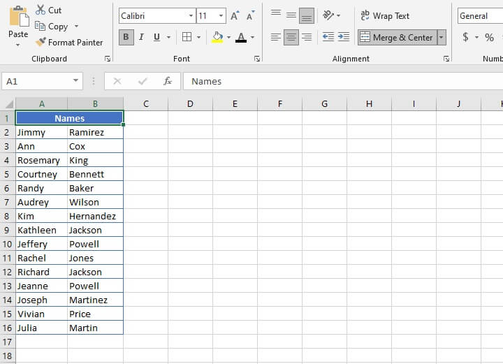 How to Merge Cells and Split Cells in Excel | GoSkills