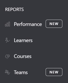 Reports nav