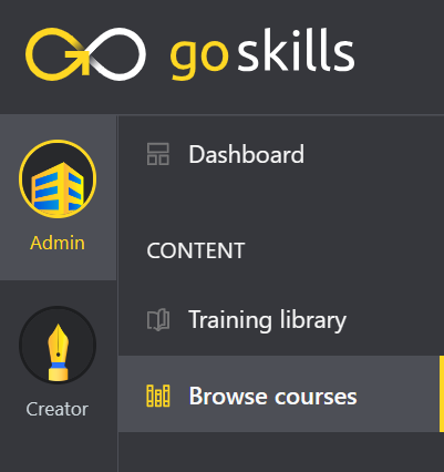 Browse courses