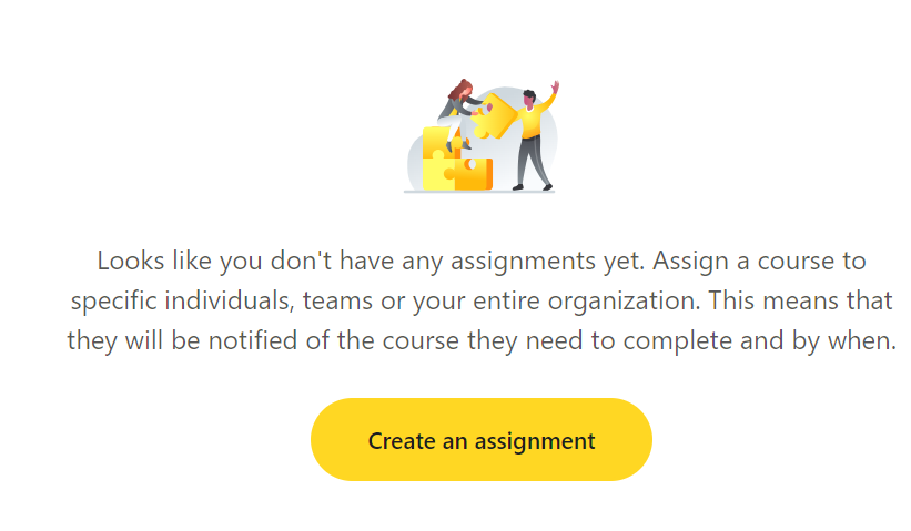 Create assignment