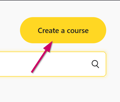 Create a course