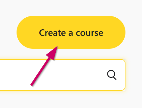 create course